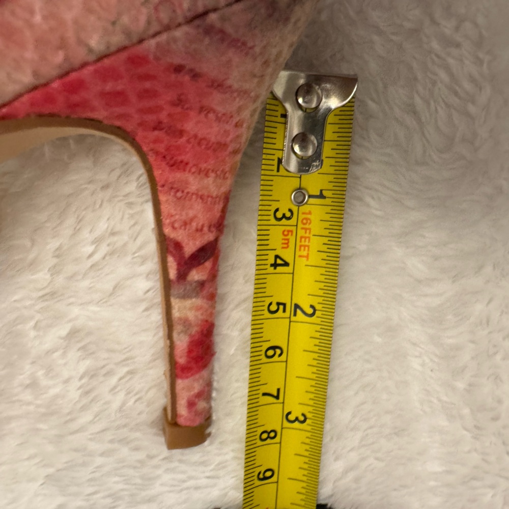 Pink Heels 10 with Iridescent Straps - Picture 4 of 7